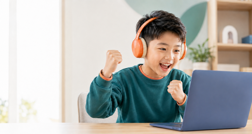 孩子開心參與主題式英文課程